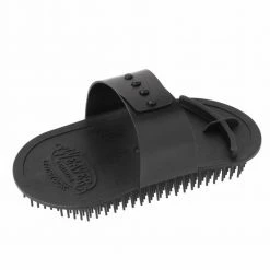 Weaver Leather Livestock Massage Brush - Black - 69-6005-BK - Grooming Tools