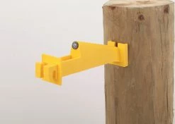 Dare Yellow Wood Post Extender Insulator WOODEX-5WP-10 - Electric Fencing