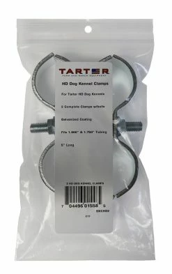 Tarter Heavy Duty Dog Kennel Clamp Set - DKCHD2 - Elite Dog Kennel