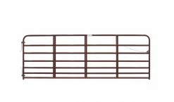 Tarter 14' 7 Bar Tube Gate, Red - RRB14 - Panels & Gates