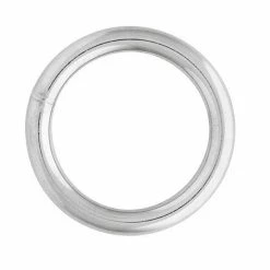 Weaver Leather Number 4 O-ring - Nickel Plated - 1 - 1/4 Inch - BC00004-NP-11/4 - Bushings, Keys, Pins & Rings