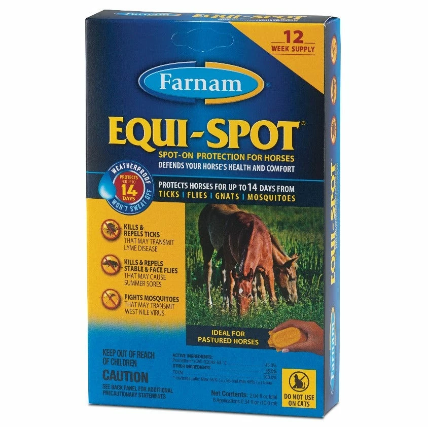 Farnam Equi-Spot 12 Week Supply 6/10Ml - 100521975 - Livestock Health 3 Farnam Equi-Spot 12 Week Supply 6/10Ml - 100521975 - Livestock Health