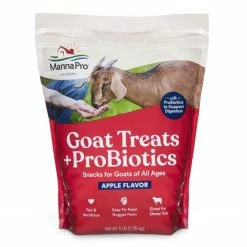 Manna Pro Goat Treat with Probiotics, Apple Flavor - 1030610 - Livestock Feed Supplements