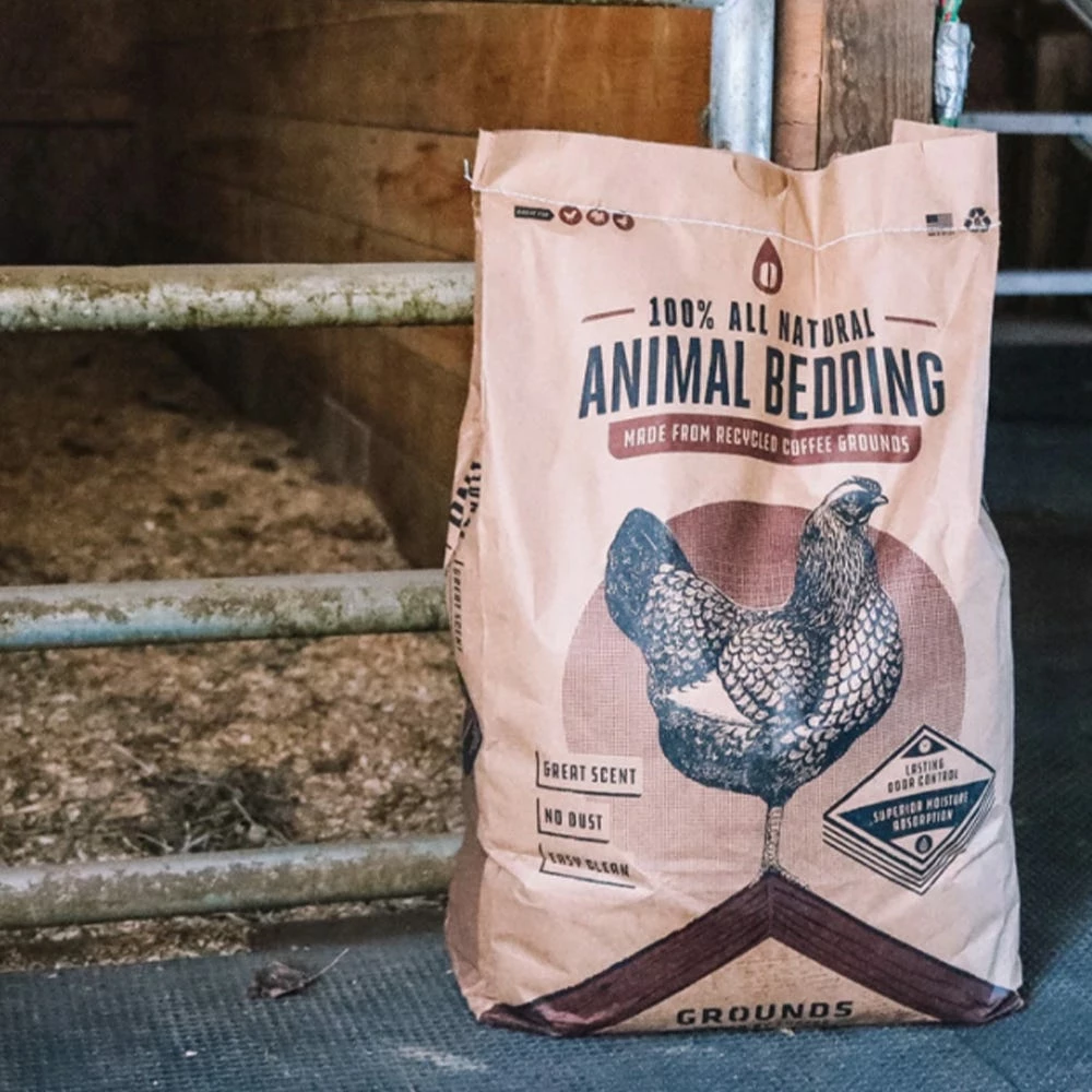 Grounds Recycled Coffee Animal Bedding, 35 lbs. - F3500000 - Chicken Supplies 5 Grounds Recycled Coffee Animal Bedding, 35 lbs. - F3500000 - Chicken Supplies - Image 3