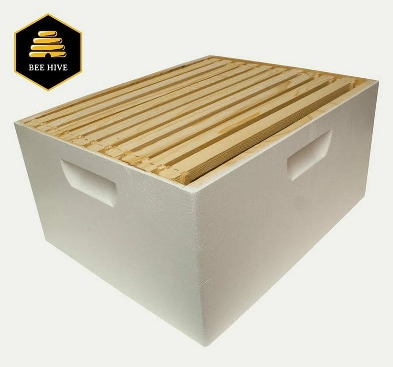 Harvest Lane Honey Brood Hive-box with 10 Frames & Foundations - WWBCD-101 - Hive Boxes & Parts - Image 2