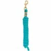 Weaver Leather Poly Lead Rope with Solid Brass 225 Snap - Turquoise - 35-2100-S40 - Leads, Lunge Lines & Whips -Livestock Online Store 91cbd235fa9c041548e61052b1ecdc845704d87b 675200039 675200039 image 35 2100 s40