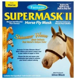 Farnam Supermask Horse Wo/Ears Silver/Blk 12/Ea 100503737 - Livestock Health 7 Farnam Supermask Horse Wo/Ears Silver/Blk 12/Ea 100503737 - Livestock Health -Livestock Online Store 91e8d3b77c76345fbbaf410eee21675fd81e3ef6 6293620 6293620 image 100503737