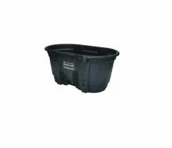 Rubbermaid Farm Tough 100 Gallon Stock Tank - FG424288 BLA - Cattle Equipment