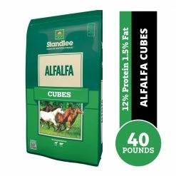 Standlee Premium Western Forage Standlee Western Forage Premium Alfalfa Cubes, 40 lb. Bag