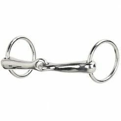 Weaver Leather Pony Ring Snaffle Bit - 4 - 1/2 Inch Mouth - CA-2240 - Bits & Curb Straps