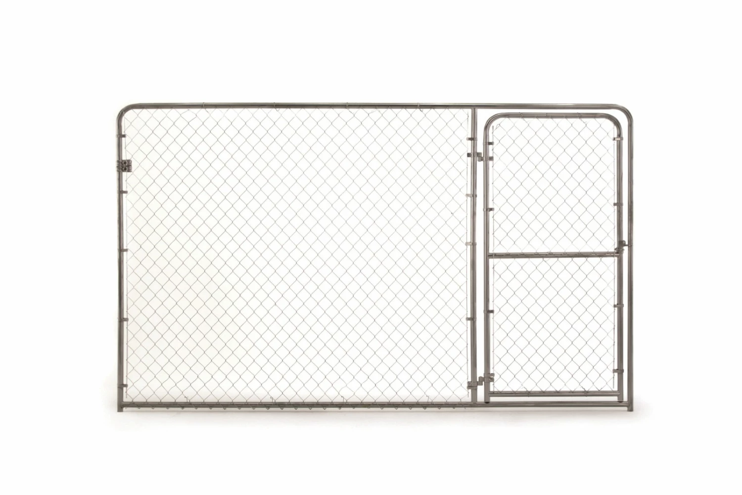 Tarter 10' x 6' Welded Kennel Section with Door - 10WKD - Galvanized Dog Kennels 3 Tarter 10' x 6' Welded Kennel Section with Door - 10WKD - Galvanized Dog Kennels
