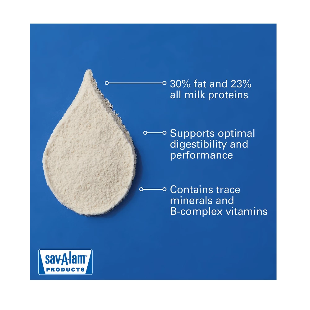 Sav-A-Lam Milk Replacer for Lambs, 25 lb. Bag - Sheep & Goat Feed 5 Sav-A-Lam Milk Replacer for Lambs, 25 lb. Bag - Sheep & Goat Feed - Image 3