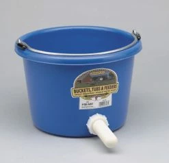 Little Giant DuraFlex Plastic Calf Nursing Pail with Mounting Bracket, 8 Quart - CP8 - Pails -Livestock Online Store afe0a983c63fc02889c69d0946210beb225b355f 3220308 3220308 image 3220308