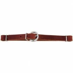 Weaver Leather Straight Latigo Leather Curb Strap - Burgundy - 30-1303 - Bits & Curb Straps