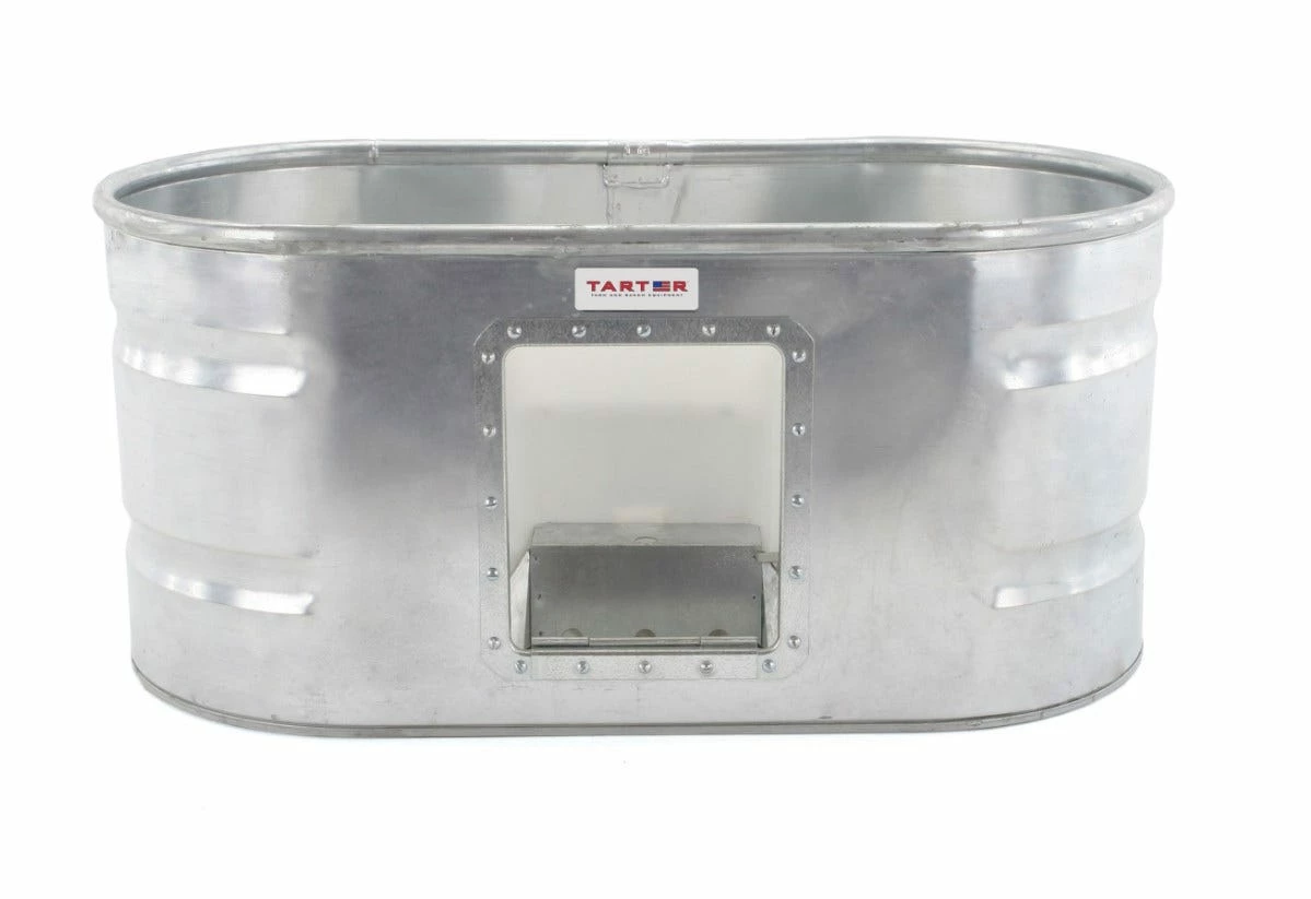Tarter 2' x 2' Oval Stock Tank with Drinker - WTD224 - Waterers 3 Tarter 2' x 2' Oval Stock Tank with Drinker - WTD224 - Waterers
