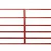 Tarter 6 Bar 16' Red Tube Gate - 6ER16 - Panels & Gates
