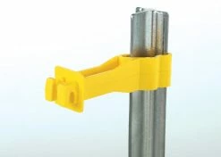 Dare Yellow Back Side T Post Insulator SNUG-RT-25 - Electric Fencing
