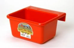 Little Giant Plastic Mini Feeder, 6 Quart - MF6RED - Livestock Supplies