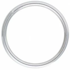 Livestock Online Store 18 Weaver Leather Number 1 O-ring - Nickel Plated - 3 Inch - BC00001-NP-3 - Bushings, Keys, Pins & Rings