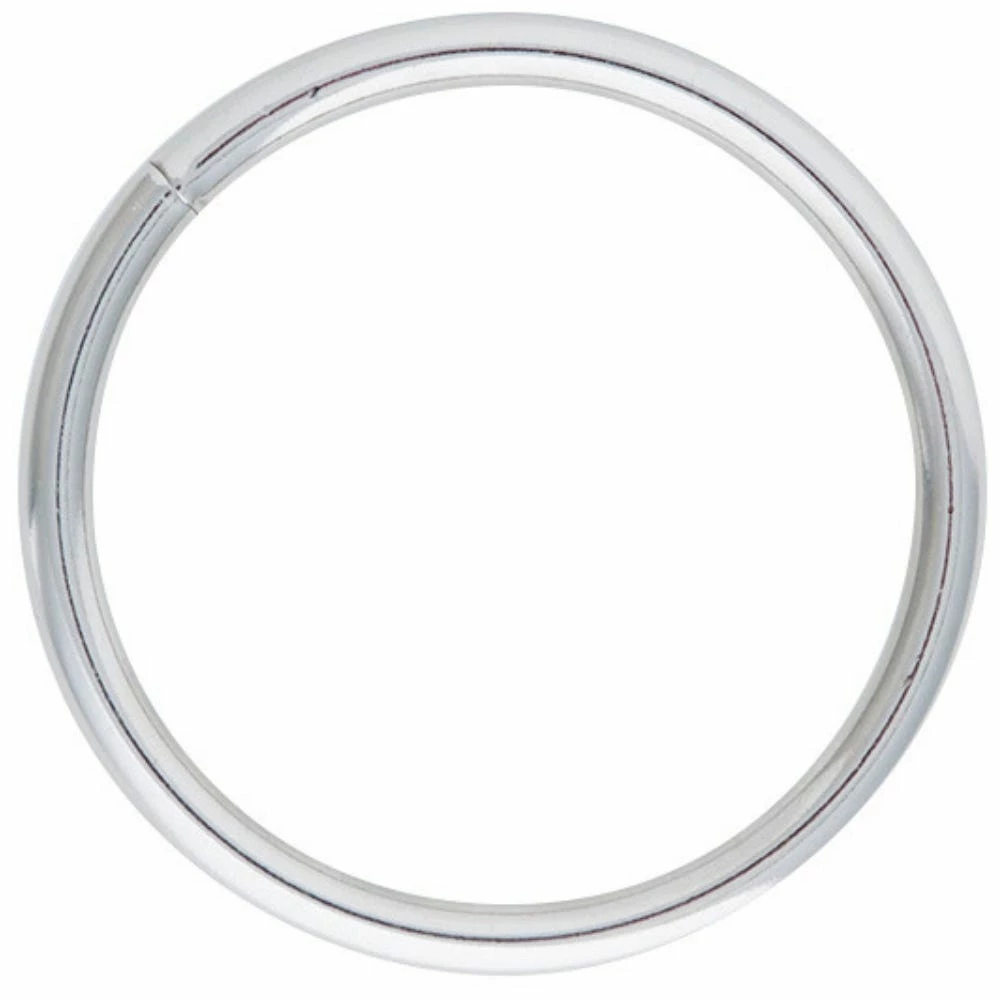 Weaver Leather Number 1 O-ring - Nickel Plated - 3 Inch - BC00001-NP-3 - Bushings, Keys, Pins & Rings 3 Weaver Leather Number 1 O-ring - Nickel Plated - 3 Inch - BC00001-NP-3 - Bushings, Keys, Pins & Rings