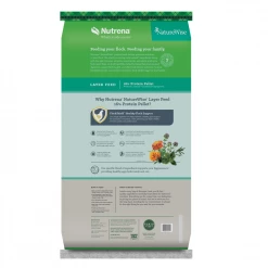 Nutrena NatureWise Layer 16% Pellet Poultry Feed, 50 lb. Bag - Chicken Feed