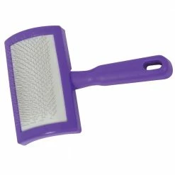 Weaver Leather Livestock Plastic Slicker Brush - Purple - 69-6002-PU - Grooming Tools