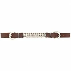 Weaver Leather Working Cowboy 4-1/2 Inch Single Link Chain Curb Strap - 30-1281 - Bits & Curb Straps