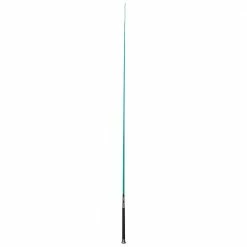 Weaver Leather Livestock Durable Tip Flexible Pig Whip with Chrome Tip Handle - 39 Inch - Teal - 65-5096-W4 - Whips, Sticks & Sorting Poles