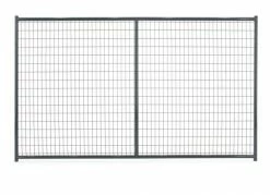 Tarter 6' x 10' Kennel Panel, Gray - DKSHDG - Elite Dog Kennel