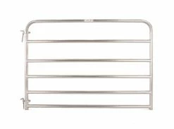 Tarter 6' Galvanized 6 Bar Tube Gate - 6GG6 - Panels & Gates