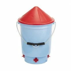 Little Giant Deluxe Hen Hydrator with Lid, 3 Gallon - DHH3 - Chicken Waterers
