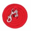 Weaver Leather Poly Lead Rope with Chrome Brass Snap - Red - 35-2101-S2 - Leads, Lunge Lines & Whips -Livestock Online Store e238199fa24a37e8a34a46851add45cb9ced651a 675200040 675200040 image 35 2101 s2