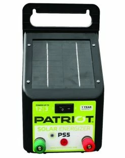Patriot PS5 Portable Solar Fence Energizer - 817369 - Electric Fencing