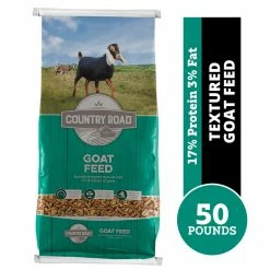 Country Road Textured Goat Feed, 50 lb. Bag - Sheep & Goat Feed