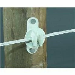 Dare Wood Post Or Vinyl Post Insulator, 25 Pack - SNUG-HTW - Electric Fencing