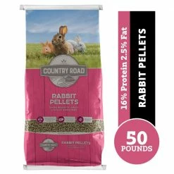 Country Road Rabbit Pellets, 50 lb. Bag - Rabbit Feed