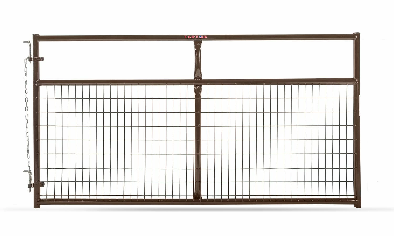 Tarter Watchman Wire Mesh Square Corner Gate, Brown, 8' - WFGBRSC8 - Gates & Corrals 3 Tarter Watchman Wire Mesh Square Corner Gate, Brown, 8' - WFGBRSC8 - Gates & Corrals