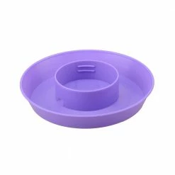 Country Road Plastic Screw-On Poultry Waterer Base, Purple, 1 qt. - Chicken Waterers