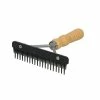 Weaver Leather Mini Fluffer Comb with Wood Handle, Black 69-6046-BK - Horse Equipment -Livestock Online Store f2591cc70554820ad927e06342b303cfc99b06c9 67516046