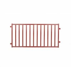 Tarter 6' Vertical Bar Panel for Small Animals, Red - VBSAP6 - Gates & Accessories