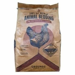 Livestock Online Store 4 Grounds Recycled Coffee Animal Bedding, 35 lbs. - F3500000 - Chicken Supplies