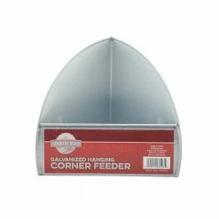 Country Road Hanging Corner Poultry Feeder - Chicken Feeders
