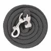 Weaver Leather Poly Lead Rope with Chrome Brass Snap - Graphite - 35-2101-S51 - Leads, Lunge Lines & Whips 1 Weaver Leather Poly Lead Rope with Chrome Brass Snap - Graphite - 35-2101-S51 - Leads, Lunge Lines & Whips -Livestock Online Store f64ccffdffb1c79e2386000a19cfa4cff0eda579 675200043 675200043 image 35 2101 s51