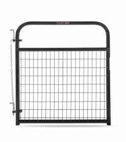 Tarter 4' 2" x 4" Wire Filled Gate, Black - WFGBL4 - Gates & Corrals
