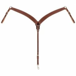 Weaver Leather Horizons Contoured Ring-in-Center Breast Collar Sunset - 40-0875-ST - Breast Collars