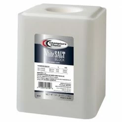 Various Brands Champion's Choice White Salt Block, 50 lb. Block - 100012578 - Mineral