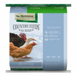Nutrena Country Feeds® All Flock 18% Pellet Poultry Feed, 50 lb. Bag - Chicken Feed
